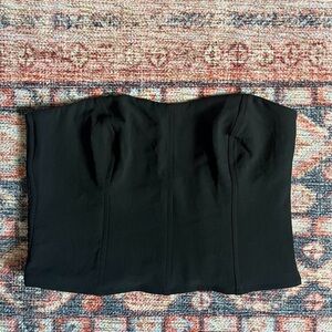 Abercrombie & Fitch Strapless Premium Crepe Corset